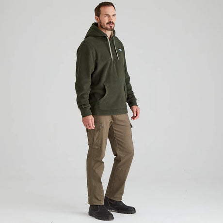 RIDGELINE Ballistic Fleece Hoodie - Mens - Deep Forest