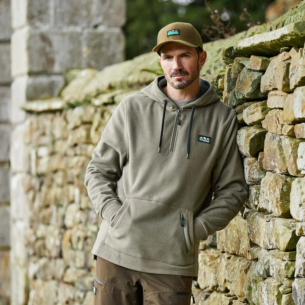 RIDGELINE Ballistic Fleece Hoodie - Mens - Smokey Olive