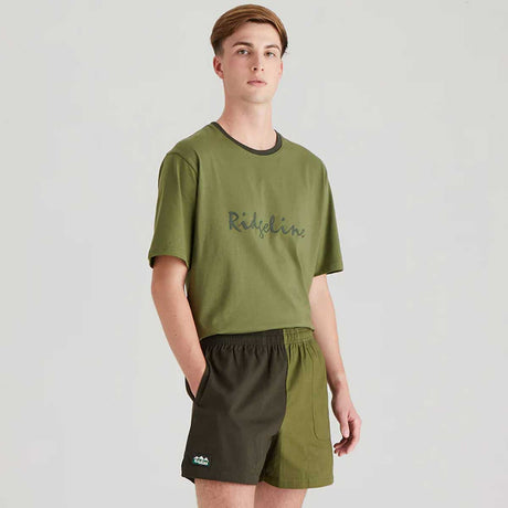 RIDGELINE Hose Down Shorts - Deep Forest / Fern Green