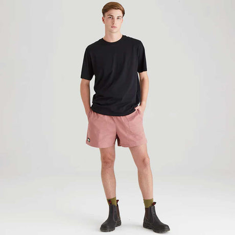 RIDGELINE Hose Down Shorts - Dusky Pink
