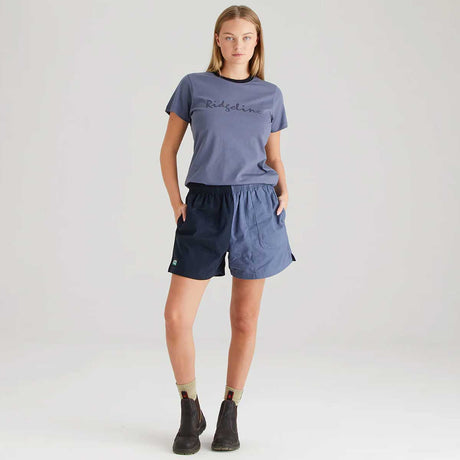 RIDGELINE Hose Down Shorts - Navy / Storm
