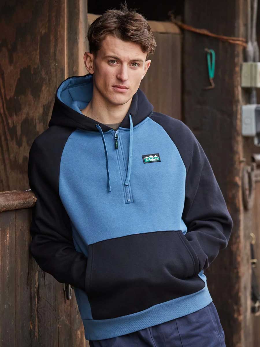 RIDGELINE Kindred Hoodie - Unisex - Blue