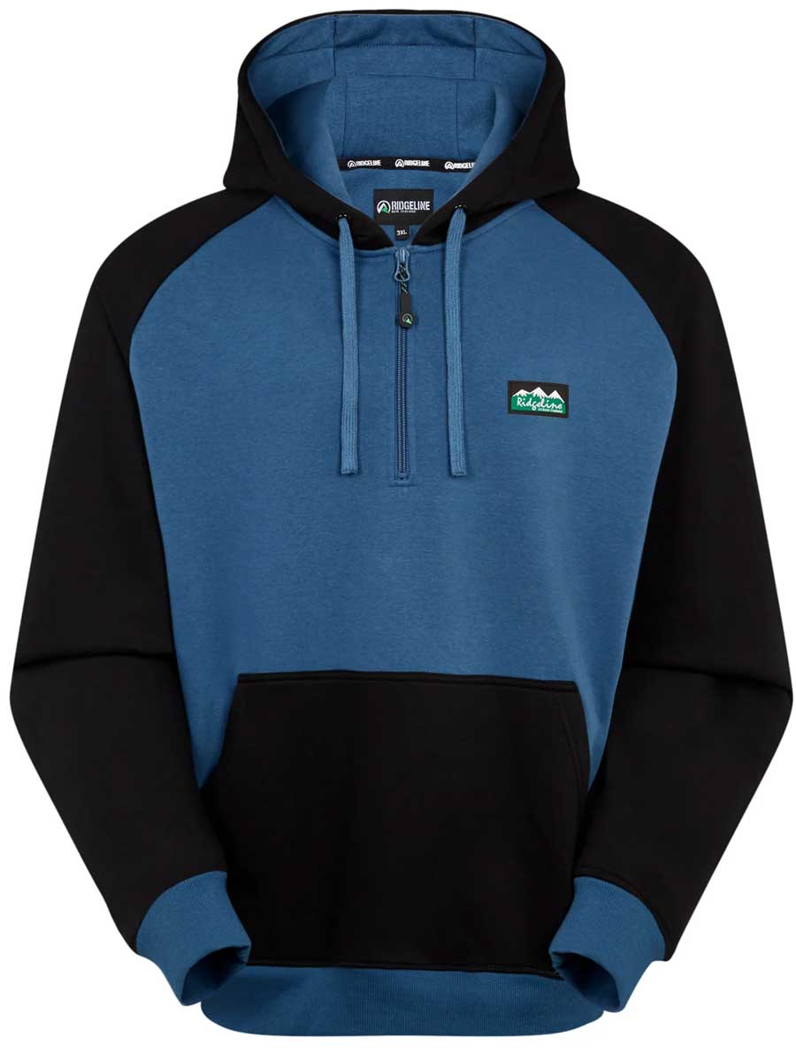 RIDGELINE Kindred Hoodie - Unisex - Blue