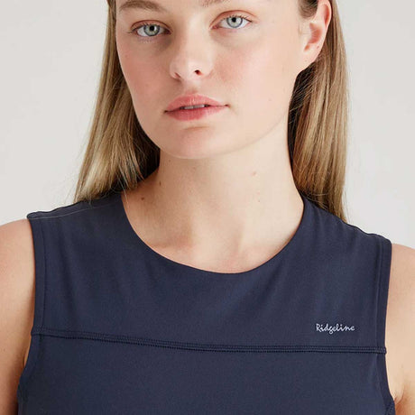 RIDGELINE Ladies Infinity Crop Top - Navy