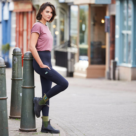 RIDGELINE Ladies Infinity Leggings - Black Print
