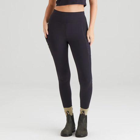 RIDGELINE Ladies Infinity Leggings - Black Print