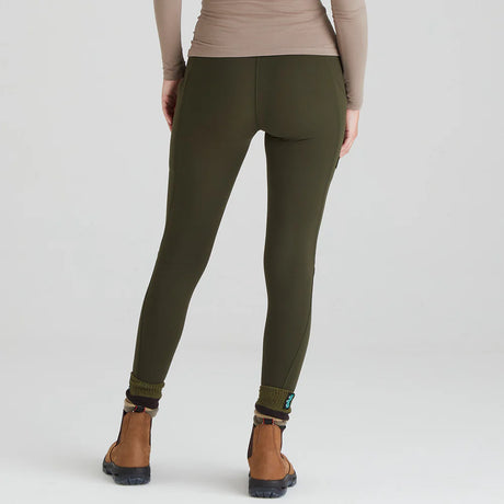 RIDGELINE Ladies Infinity Leggings - Forest Green