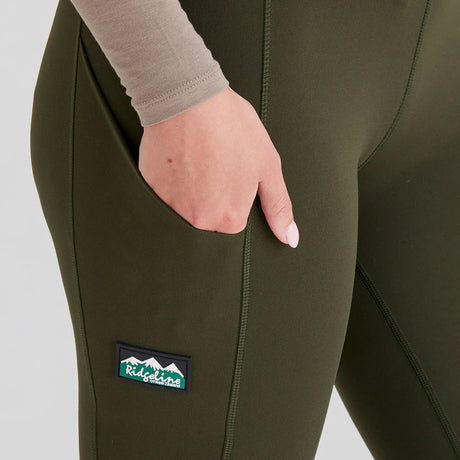 RIDGELINE Ladies Infinity Leggings - Forest Green
