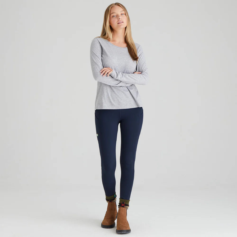 RIDGELINE Ladies Infinity Leggings - Navy