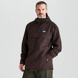Ridgeline men's Cambrian Smock Deep Bark 2026, front view