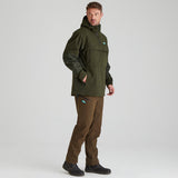 Ridgeline men's Cambrian Smock Deep Forest 2026, side view