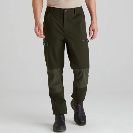 RIDGELINE Mens Cambrian Waterproof Trousers - Deep Forest