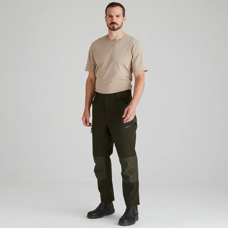 RIDGELINE Mens Cambrian Waterproof Trousers - Deep Forest