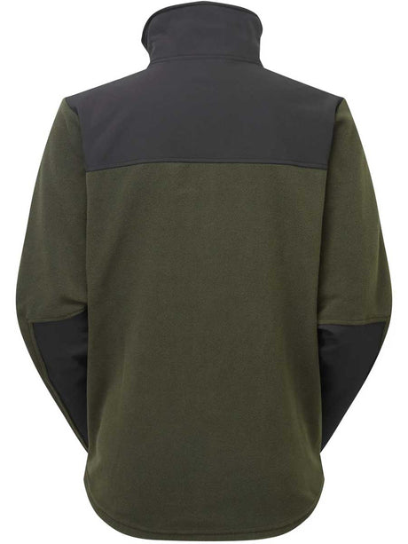 RIDGELINE Mens Hybrid Jacket - Olive & Black