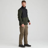 RIDGELINE Mens Hybrid Jacket - Deep Forest & Black