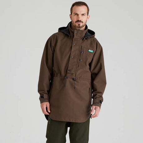 RIDGELINE Mens Monsoon Classic Smock - Bark
