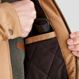 Ridgeline men's Montana Work Coat Sienna, pocket detail