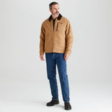 Ridgeline men's Montana Work Coat Sienna, side view