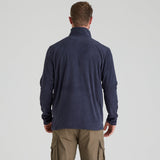 Ridgeline men's Narvik Fleece Navy, back view