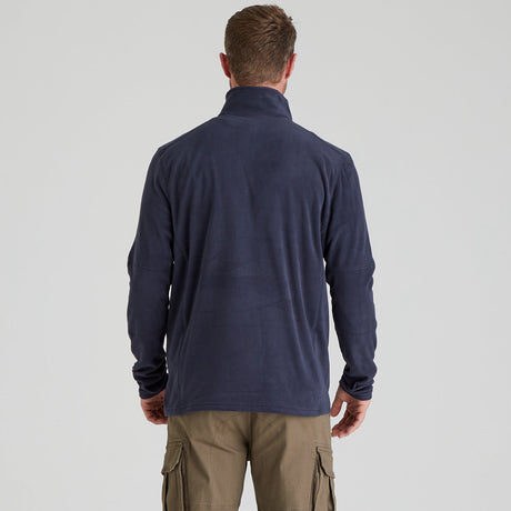 Ridgeline men's Narvik Fleece Navy, back view
