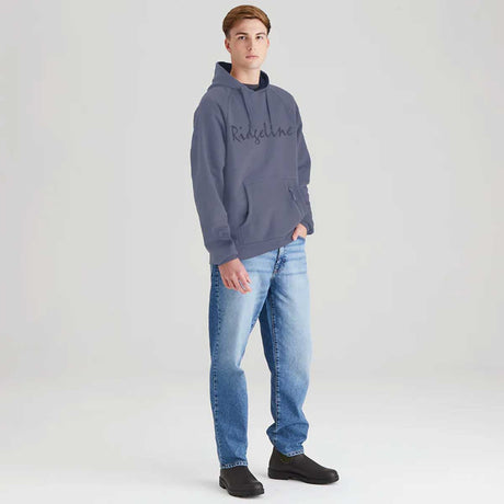 RIDGELINE Signature Hoodie - Mens - Storm