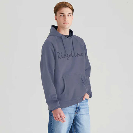 RIDGELINE Signature Hoodie - Mens - Storm
