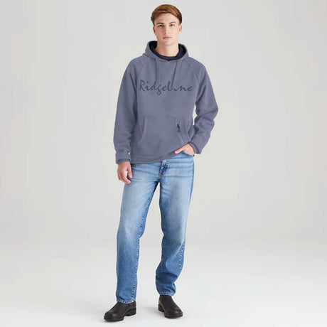 RIDGELINE Signature Hoodie - Mens - Storm