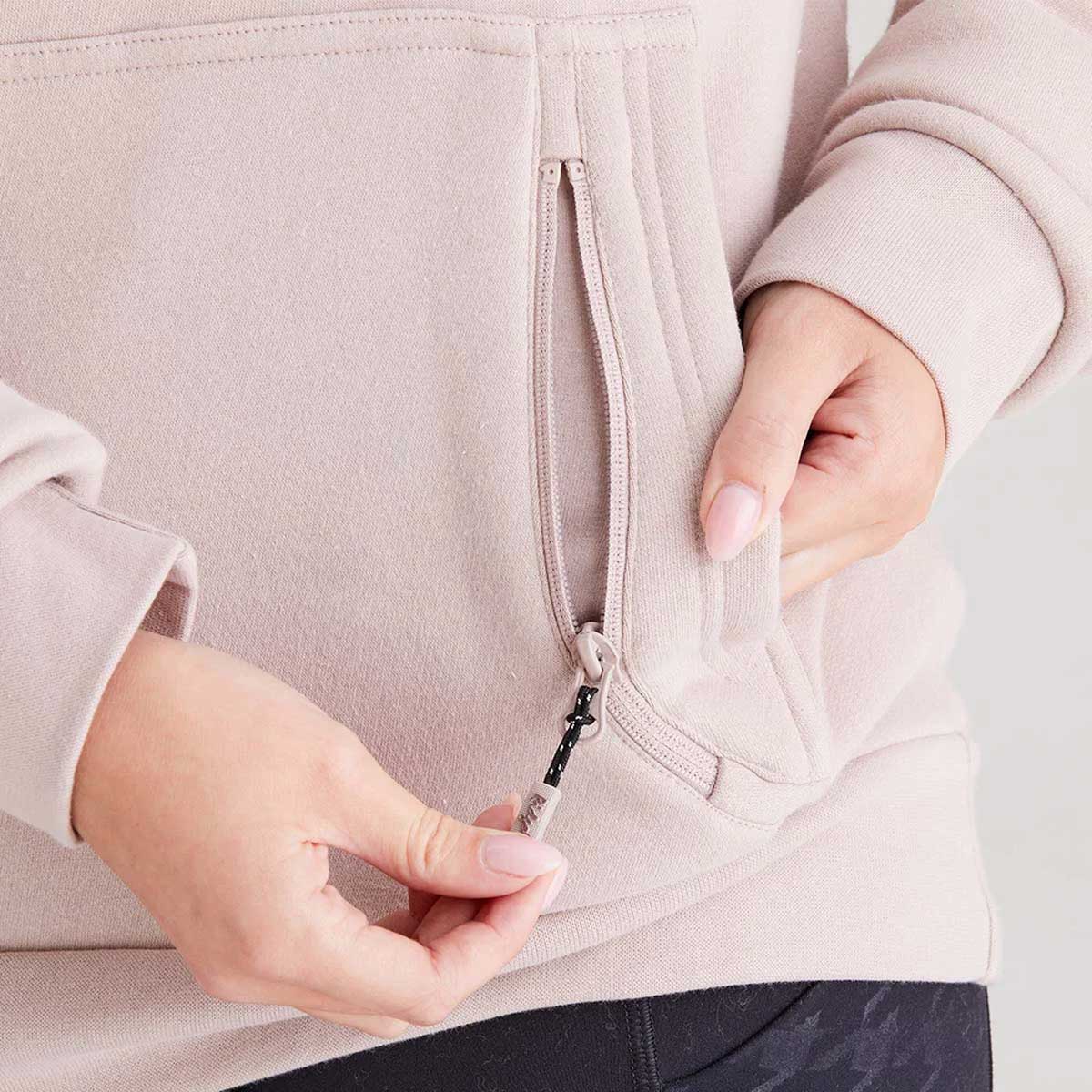 RIDGELINE Signature Hoodie - Womens - Blush