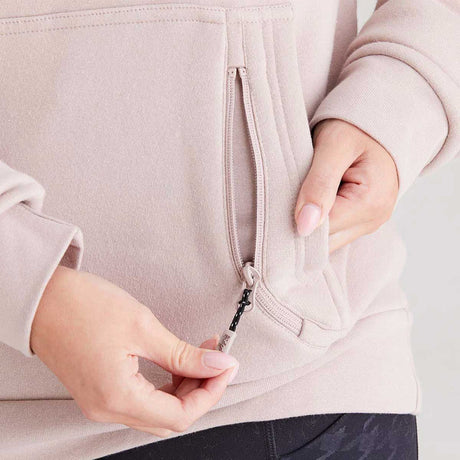 RIDGELINE Signature Hoodie - Womens - Blush