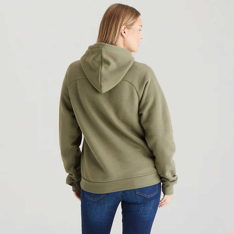RIDGELINE Signature Hoodie - Womens - Khaki