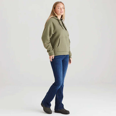 RIDGELINE Signature Hoodie - Womens - Khaki