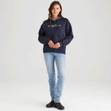 RIDGELINE Signature Hoodie - Womens - Navy