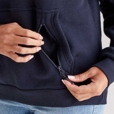 RIDGELINE Signature Hoodie - Womens - Navy