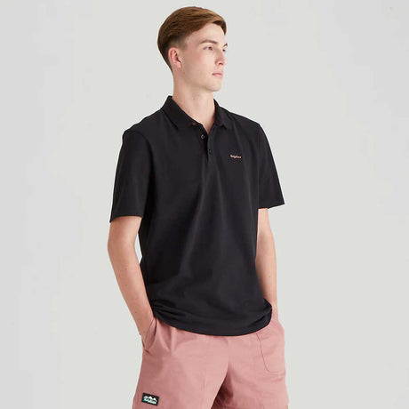 RIDGELINE Signature Polo Shirt - Mens - Black