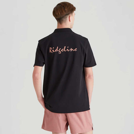 RIDGELINE Signature Polo Shirt - Mens - Black