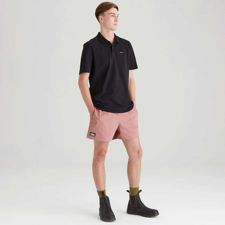 RIDGELINE Signature Polo Shirt - Mens - Black