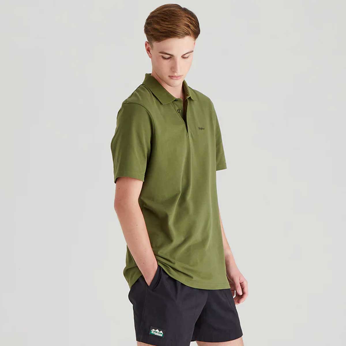 RIDGELINE Signature Polo Shirt - Mens - Fern Green