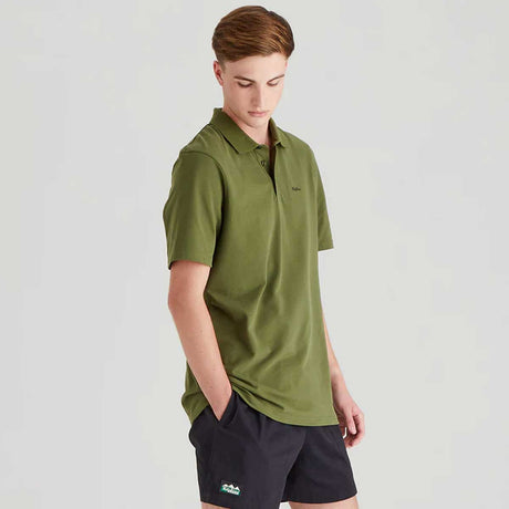 RIDGELINE Signature Polo Shirt - Mens - Fern Green