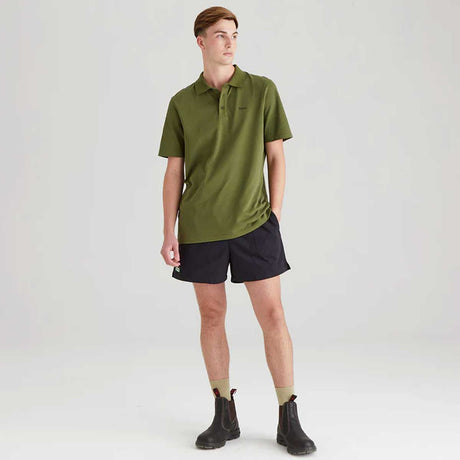 RIDGELINE Signature Polo Shirt - Mens - Fern Green