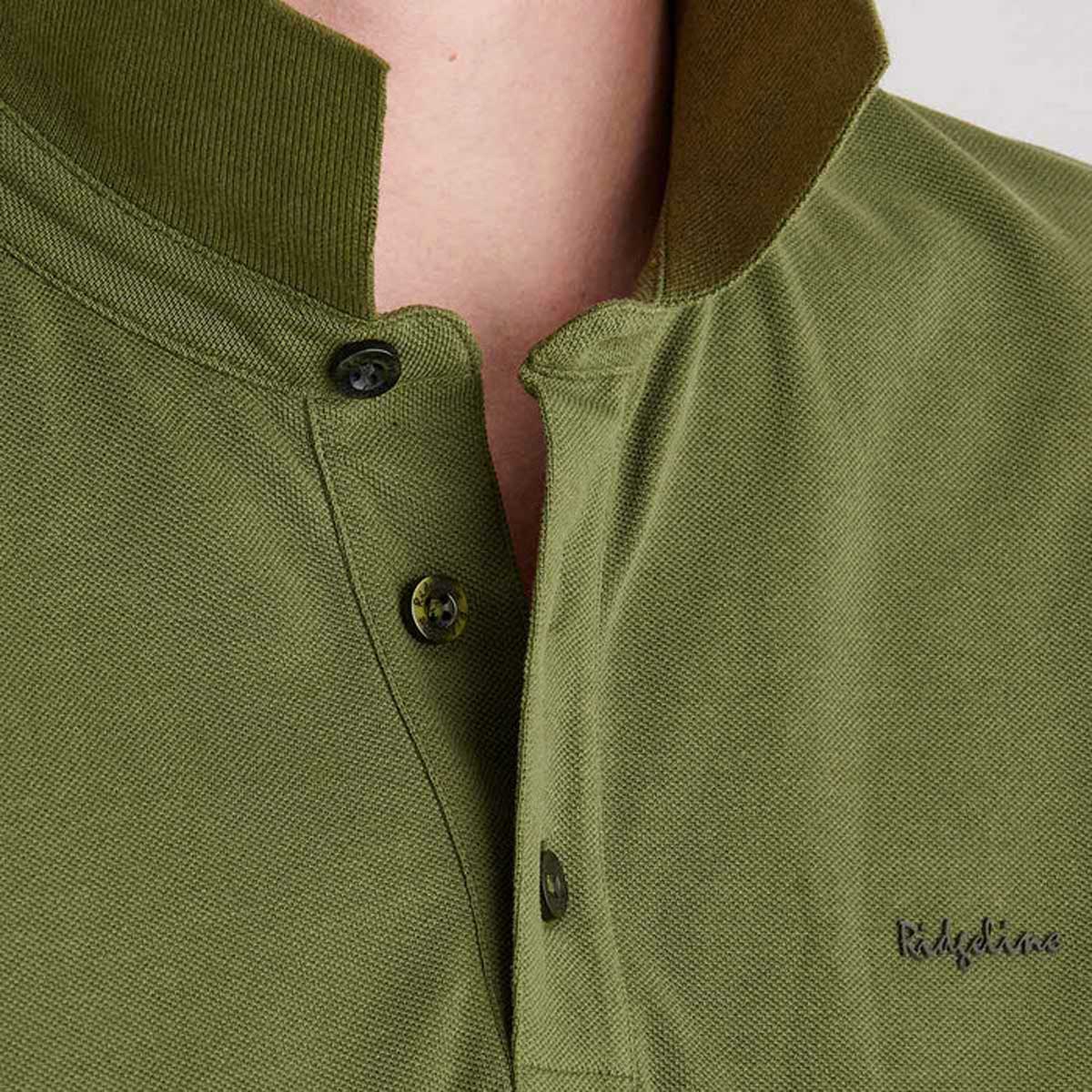 RIDGELINE Signature Polo Shirt - Mens - Fern Green
