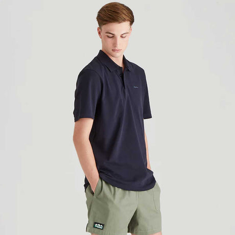 RIDGELINE Signature Polo Shirt - Mens - Navy