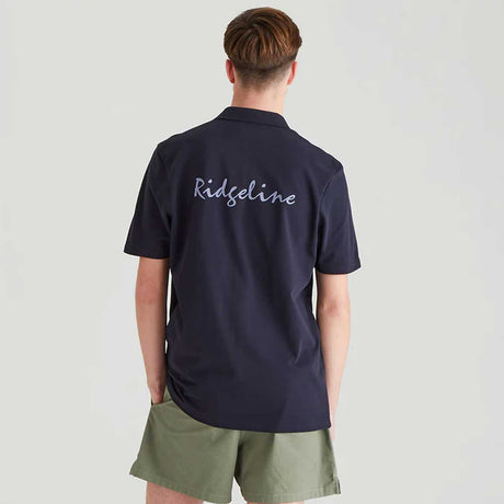 RIDGELINE Signature Polo Shirt - Mens - Navy