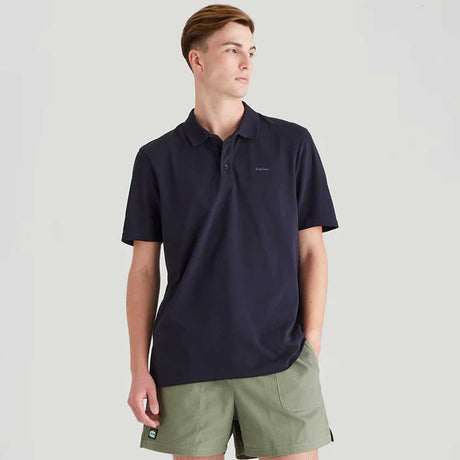 RIDGELINE Signature Polo Shirt - Mens - Navy