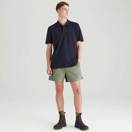 RIDGELINE Signature Polo Shirt - Mens - Navy