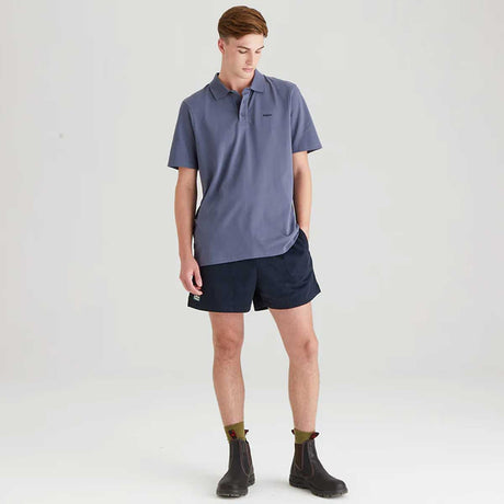 RIDGELINE Signature Polo Shirt - Mens - Storm