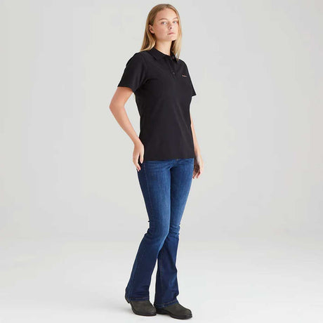 RIDGELINE Signature Polo Shirt - Womens - Black