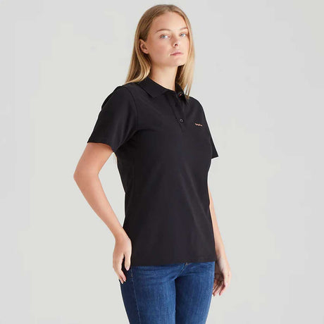 RIDGELINE Signature Polo Shirt - Womens - Black