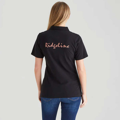 RIDGELINE Signature Polo Shirt - Womens - Black