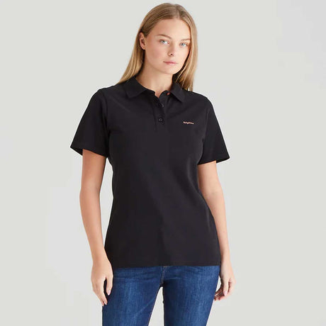 RIDGELINE Signature Polo Shirt - Womens - Black