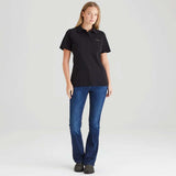 RIDGELINE Signature Polo Shirt - Womens - Black